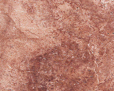 Red travertine
